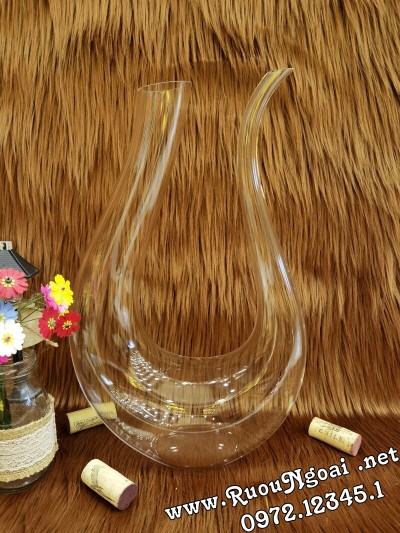 Bình Đựng Rượu Vang - Decanter Dáng Đẹp M06