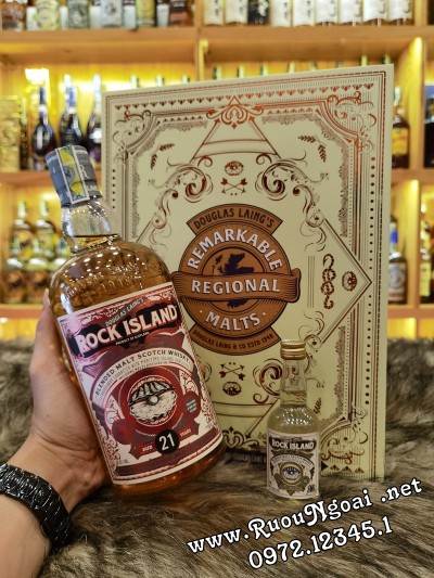 Rượu Rock Island 21YO Hộp Quà