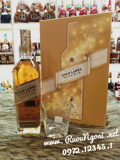 Rượu Johnnie Walker Gold Hộp Quà Tết 2021