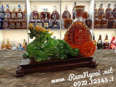 Kệ Tỳ Hưu Xanh Rượu Brandy XO