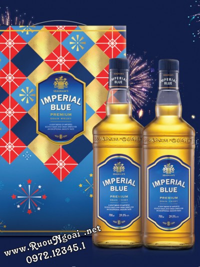 Rượu Imperial Blue Hộp quà 2023