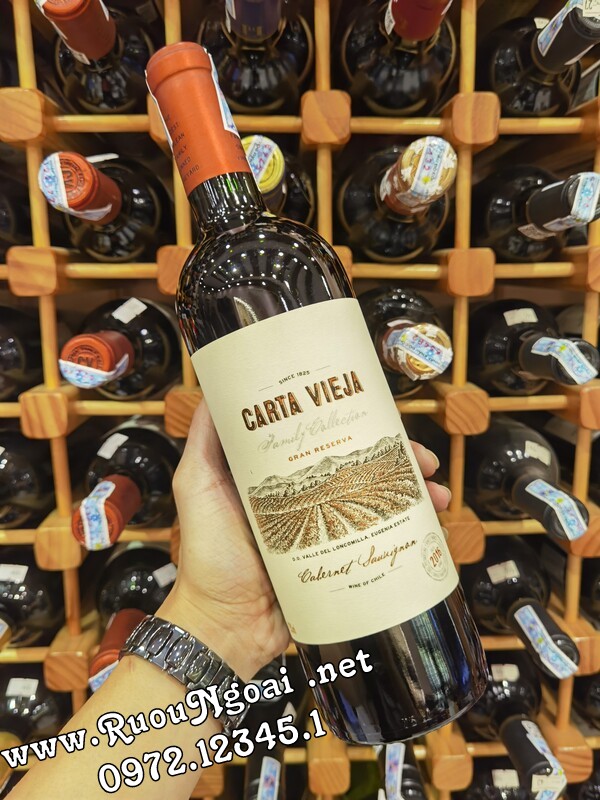 Rượu vang Carta Vieja Gran Reserva